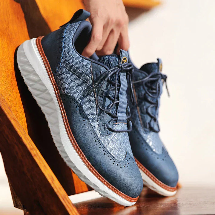 Angus - Oxford Leather Sneakers