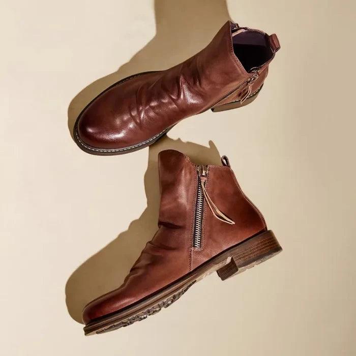 Toby - Leather Chelsea Boots