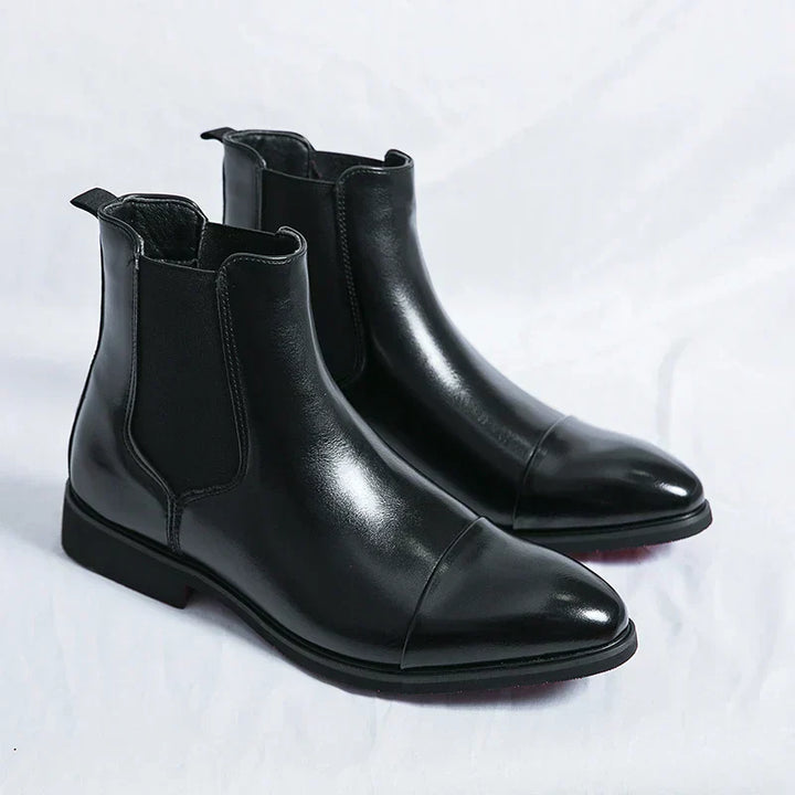 Liam - Leather Chelsea Boots