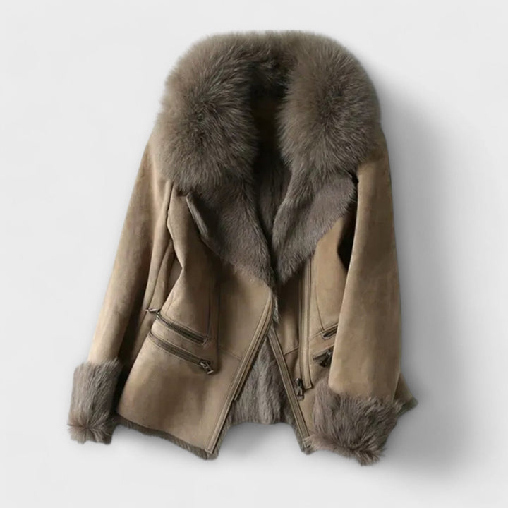 Petra - Luxury Shearling Coat