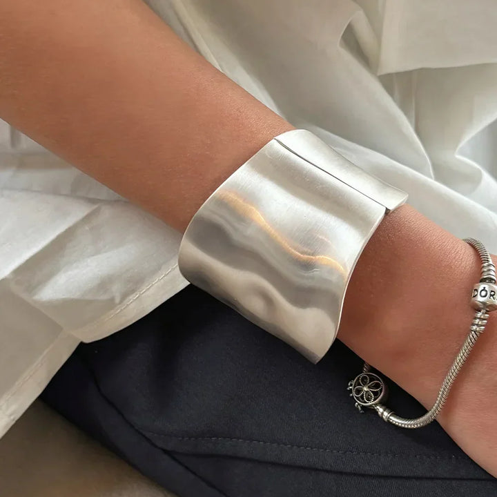 Jacinta | Chic Asymmetric Statement Bangle