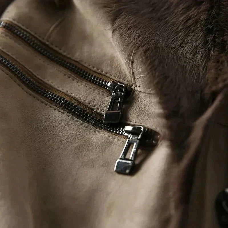 Petra - Luxury Shearling Coat