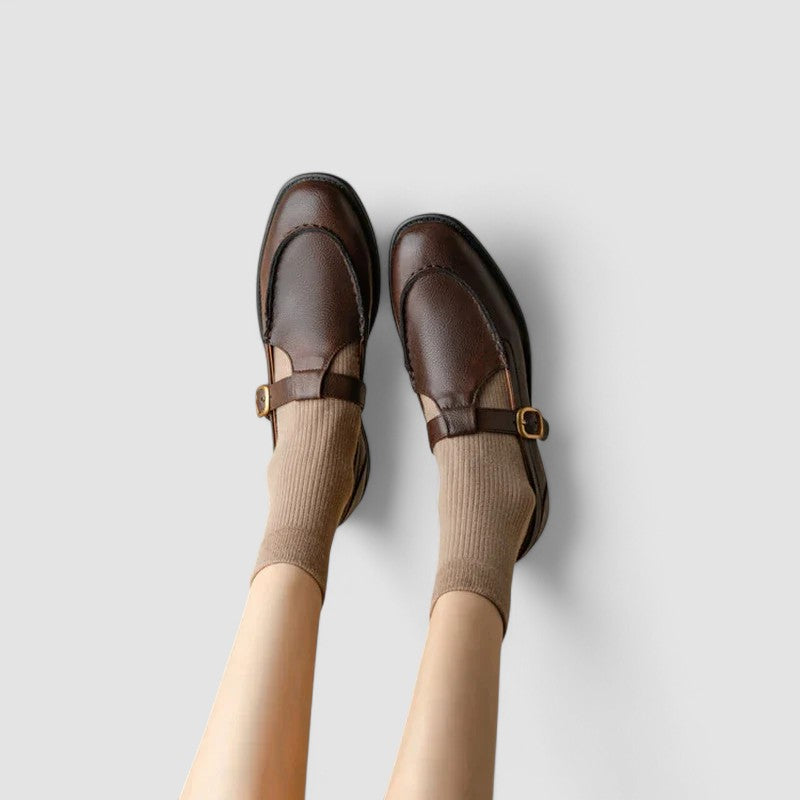 Waltraut | Square toe orthopedic Mary Jane shoes