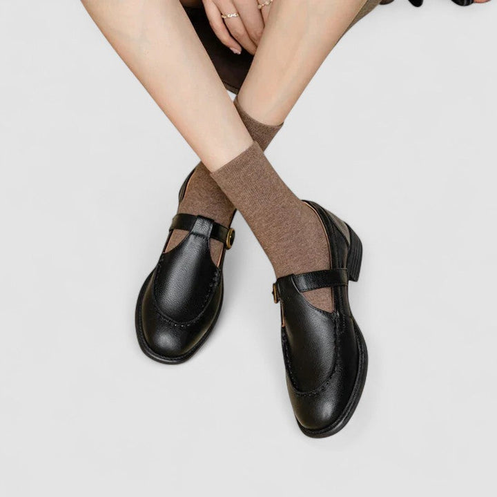 Waltraut | Square toe orthopedic Mary Jane shoes