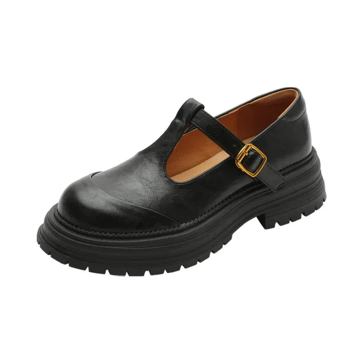 Isadora - Elegant Leather Mary Jane Shoes