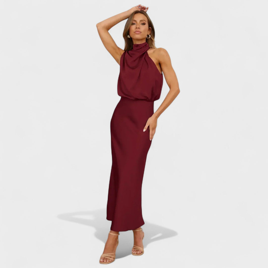 Freya - Satin Elegance Dress