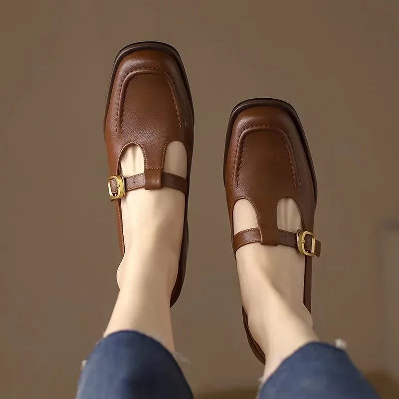 Chloe vintage style T-bar shoes