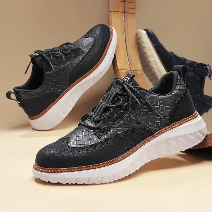 Angus - Oxford Leather Sneakers