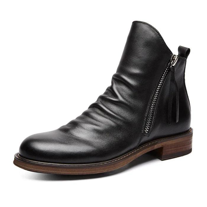 Toby - Leather Chelsea Boots