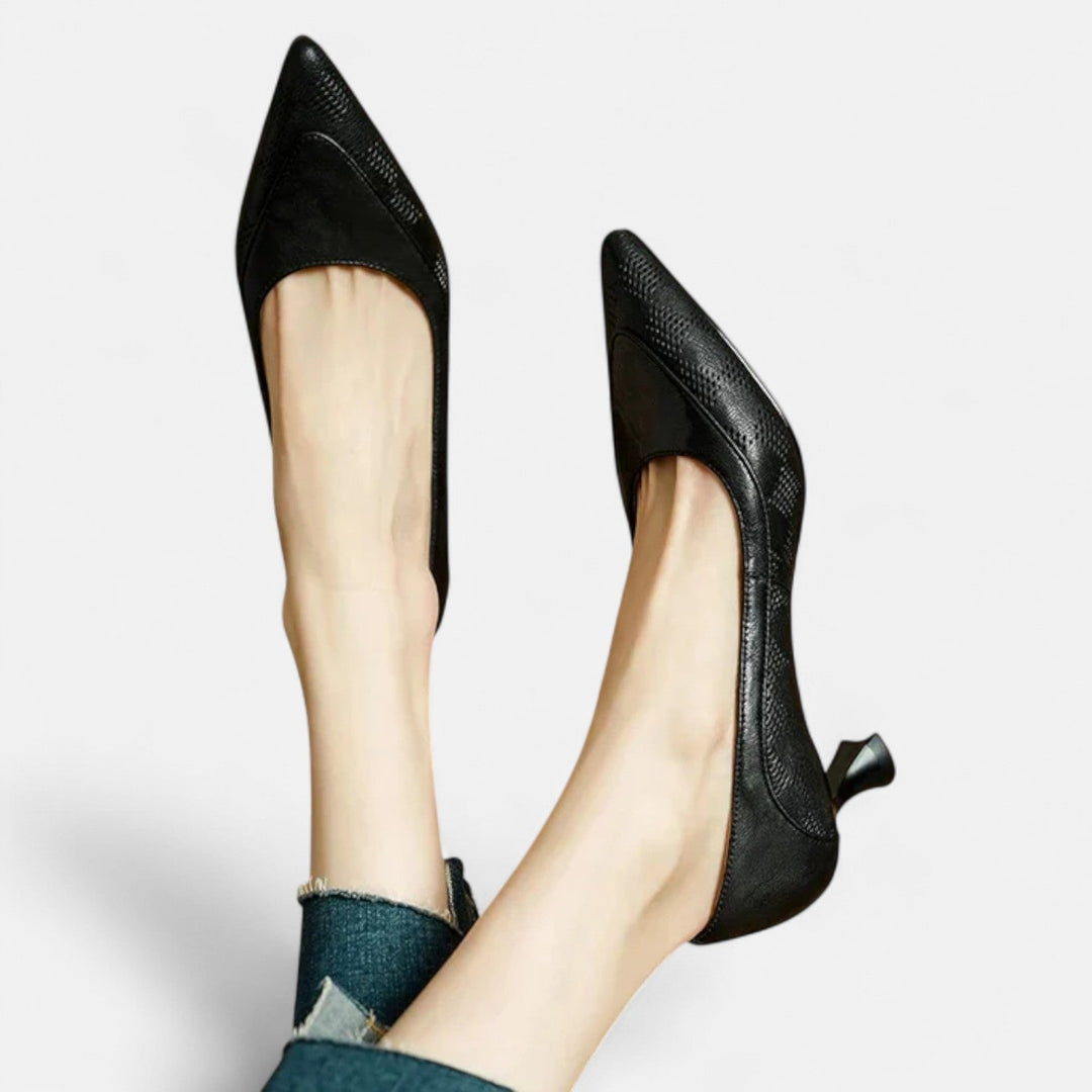 Mike | Amara leather heels