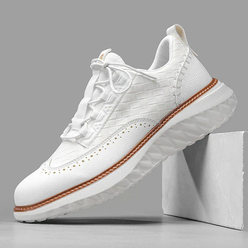 Angus - Oxford Leather Sneakers