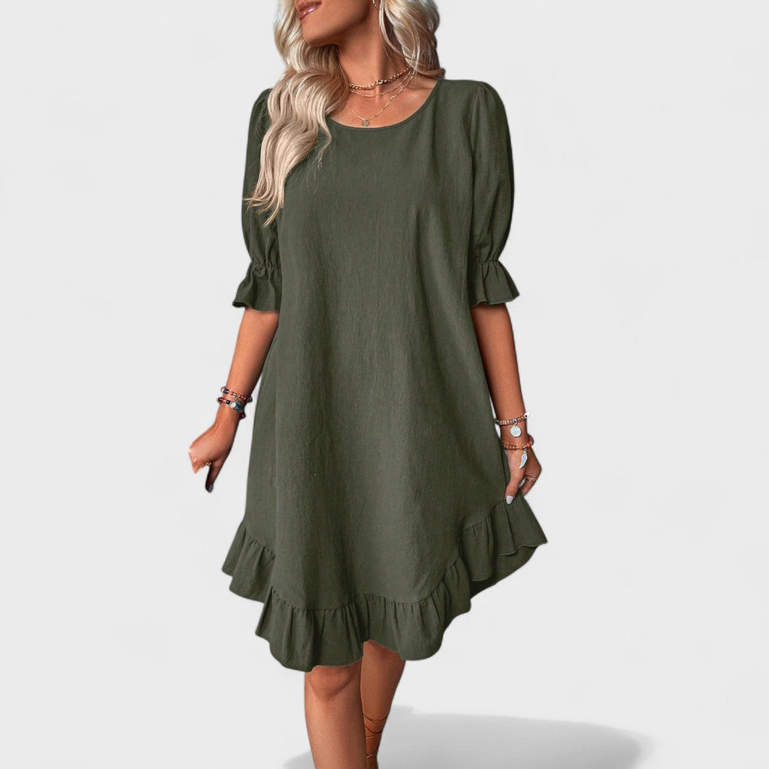 Arielle - Casual Ruffle Dress