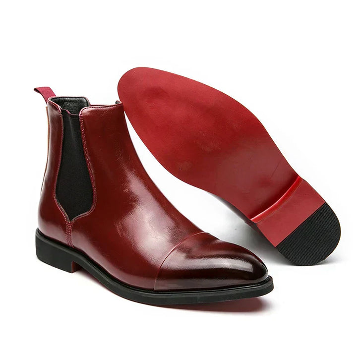 Liam - Leather Chelsea Boots