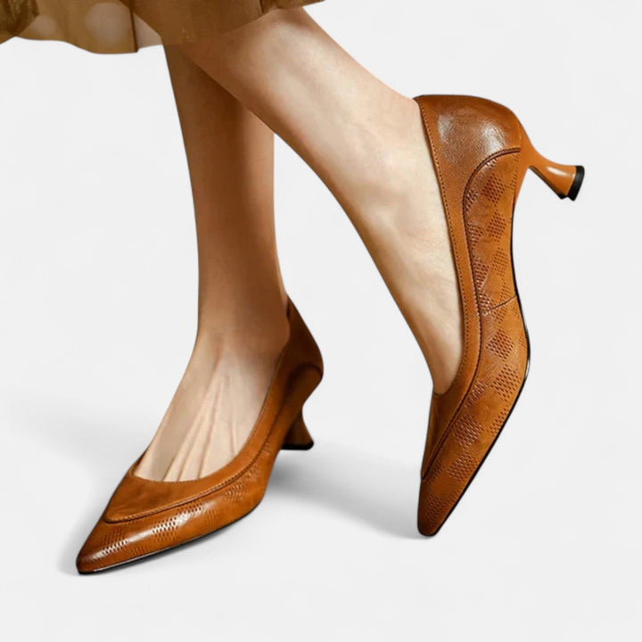 Mike | Amara leather heels