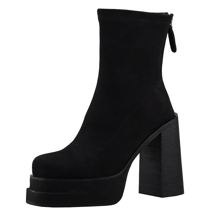 Skye - Modern Suede Comfort Boots
