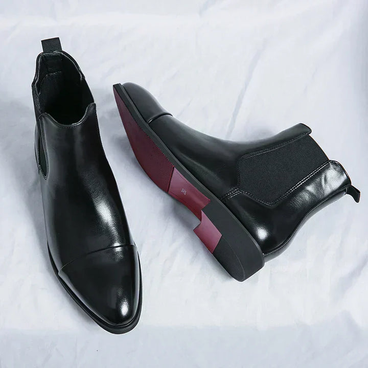 Liam - Leather Chelsea Boots
