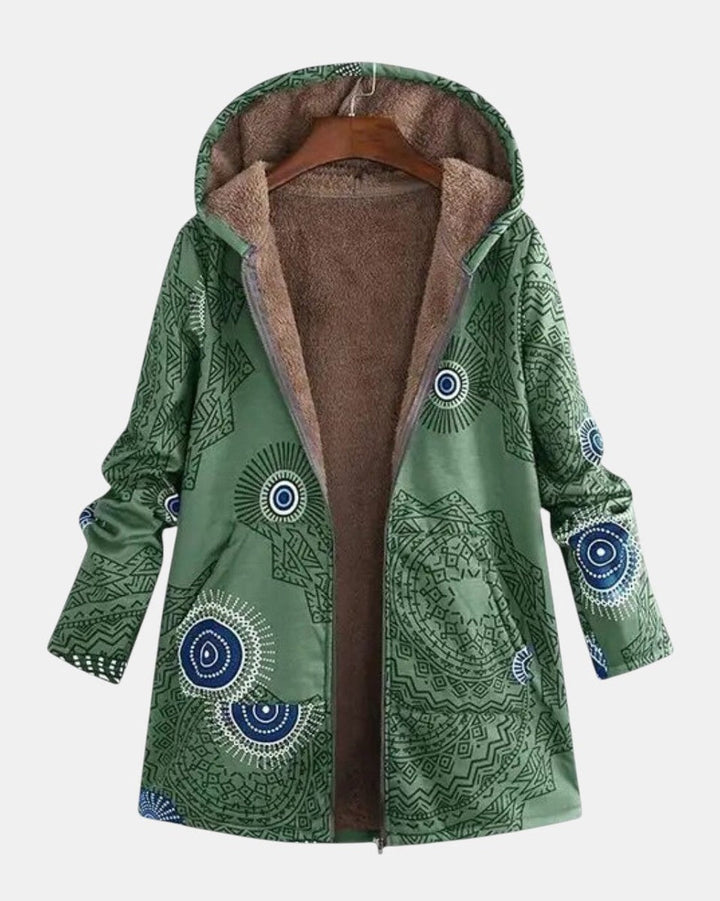 Madison tribal sherpa jacket