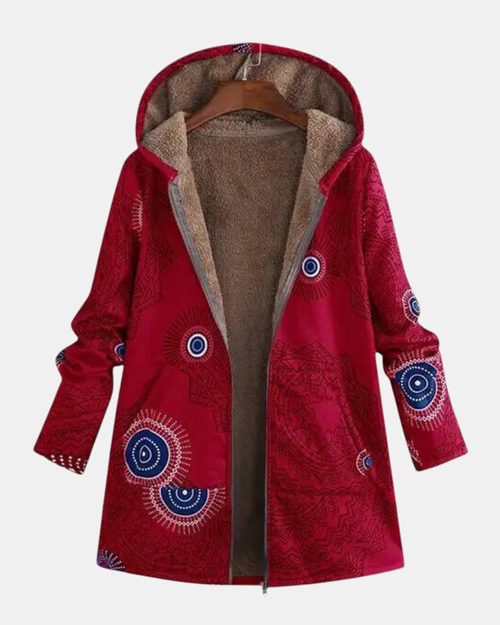 Madison tribal sherpa jacket