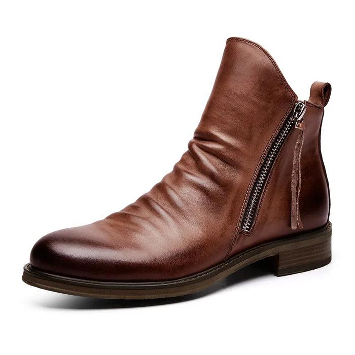 Toby - Leather Chelsea Boots