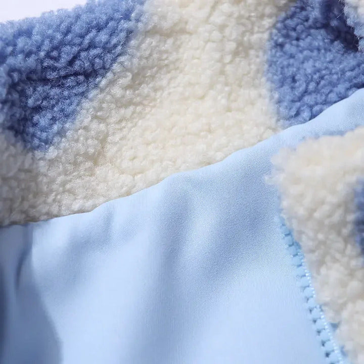 Bonnie - Reversible Heart Print Coat