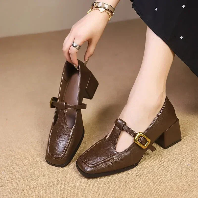 Georgia – timeless women’s shoes with a medium heel