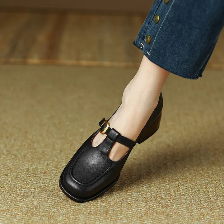 Chloe vintage style T-bar shoes