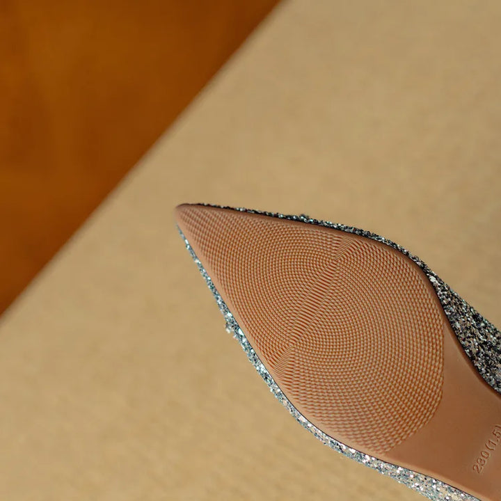 Hannah – glitter pumps