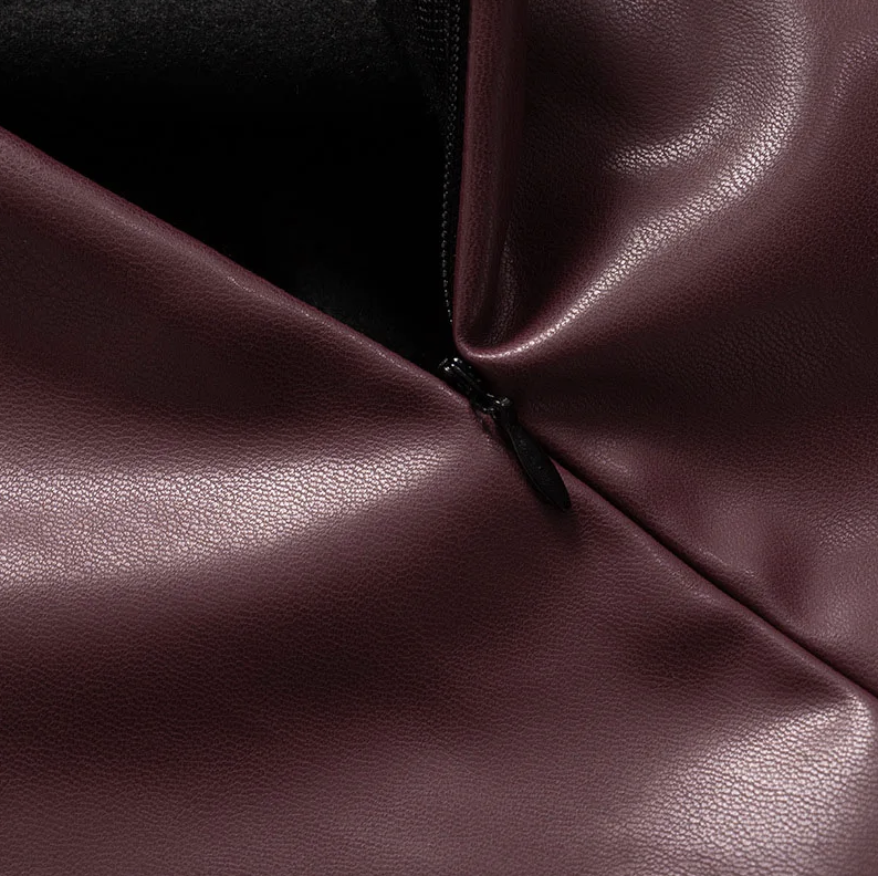 Gabrielle | Sleek Faux Leather Top