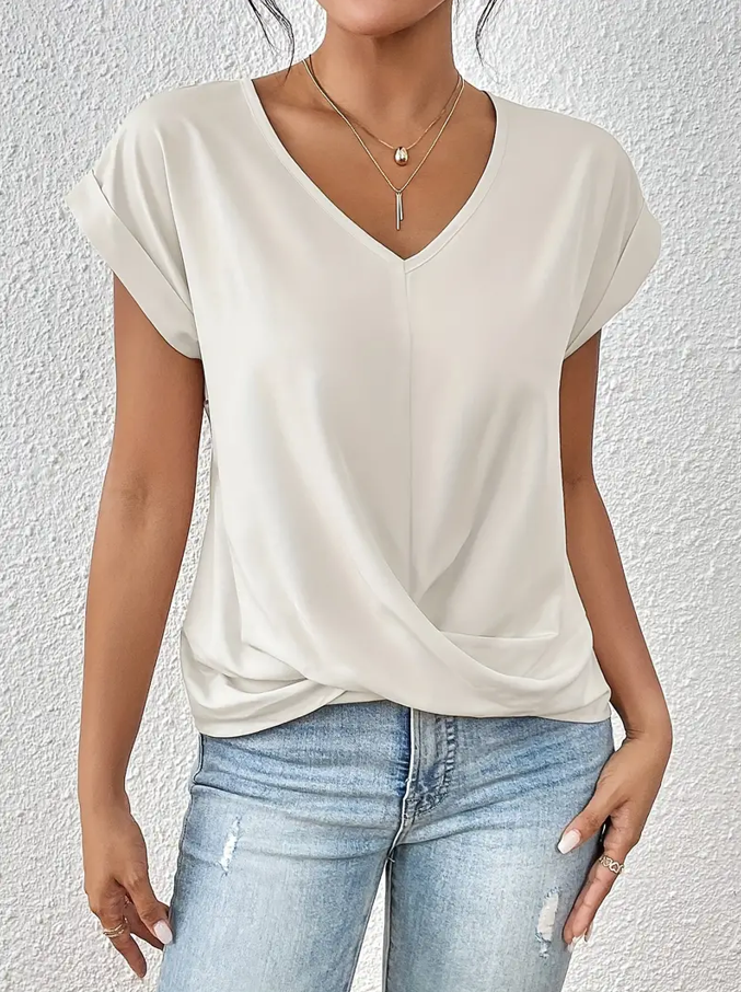 Gemma | The Stylish V-Neck Top