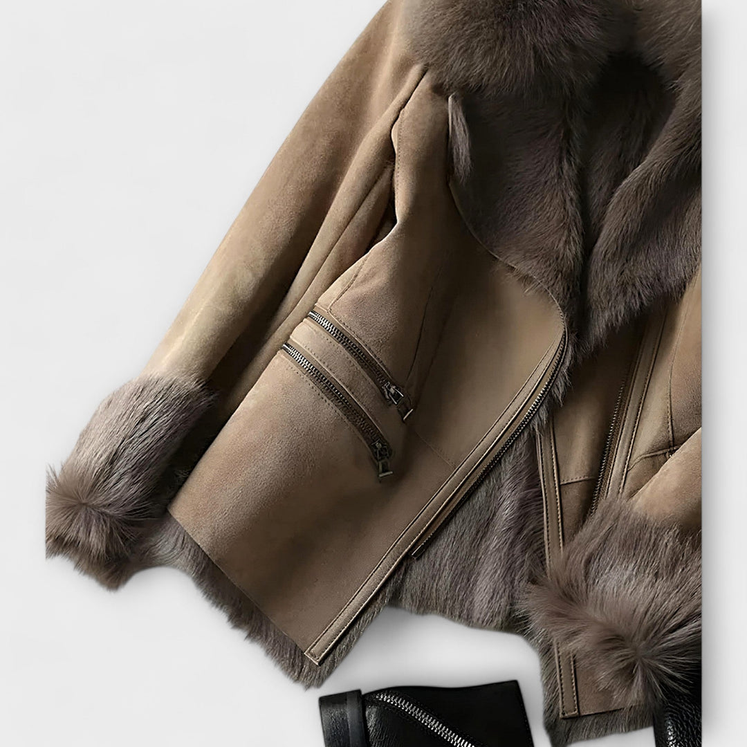 Petra - Luxury Shearling Coat