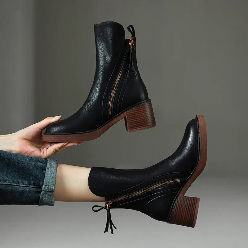 Willow - Leather Boots