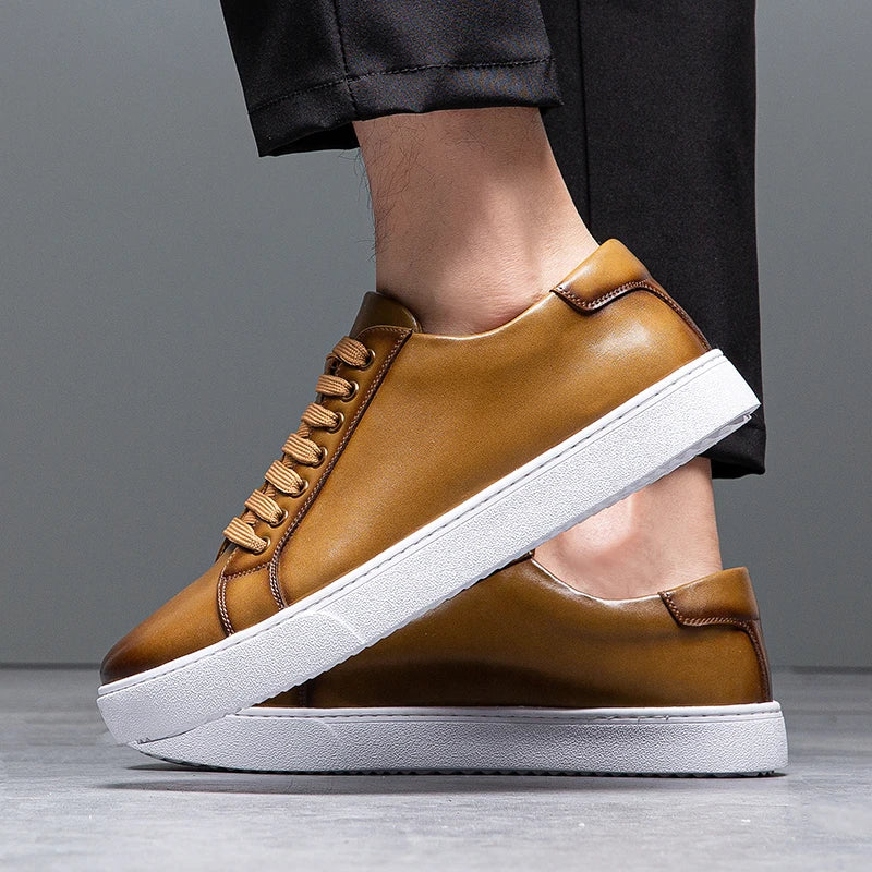 Henry - Italian Leather Sneakers