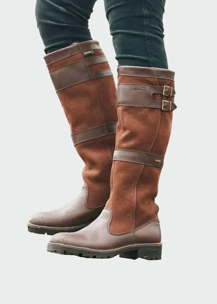 Eden - Retro Riding Leather Boots