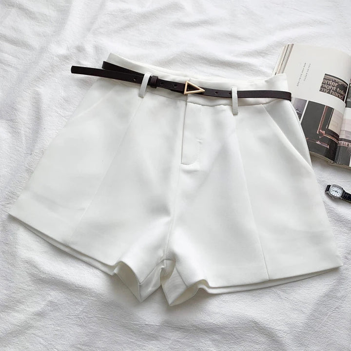 Verity | Sleek High-Waist Shorts