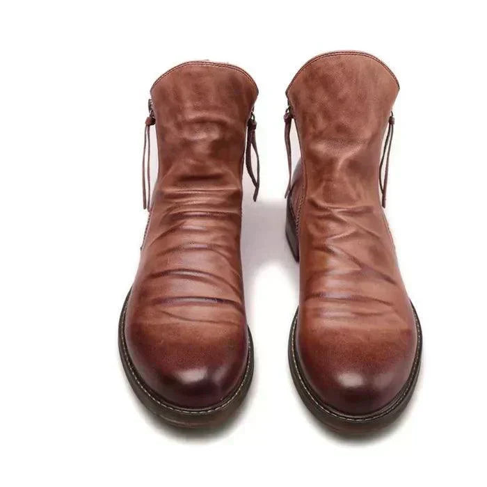 Toby - Leather Chelsea Boots