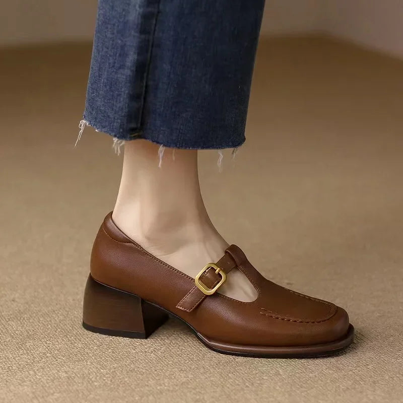 Chloe vintage style T-bar shoes
