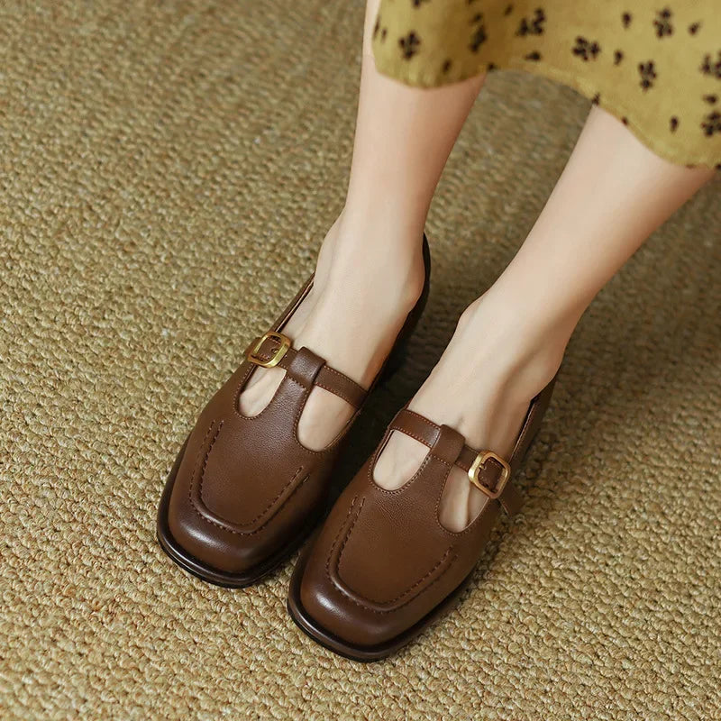 Chloe vintage style T-bar shoes