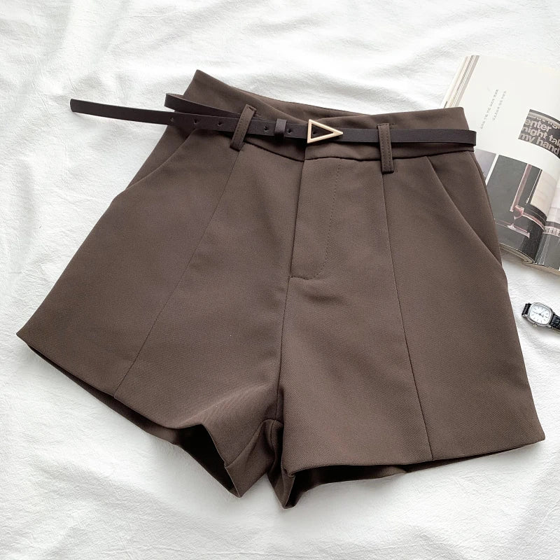 Verity | Sleek High-Waist Shorts