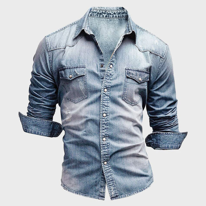 Max - Structured Button-Front Shirt