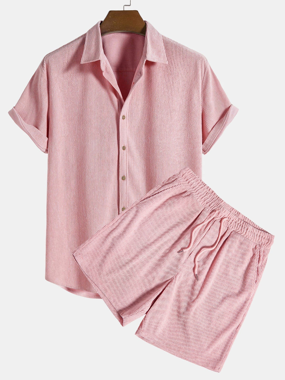 Patrick - Corduroy Shirt Set