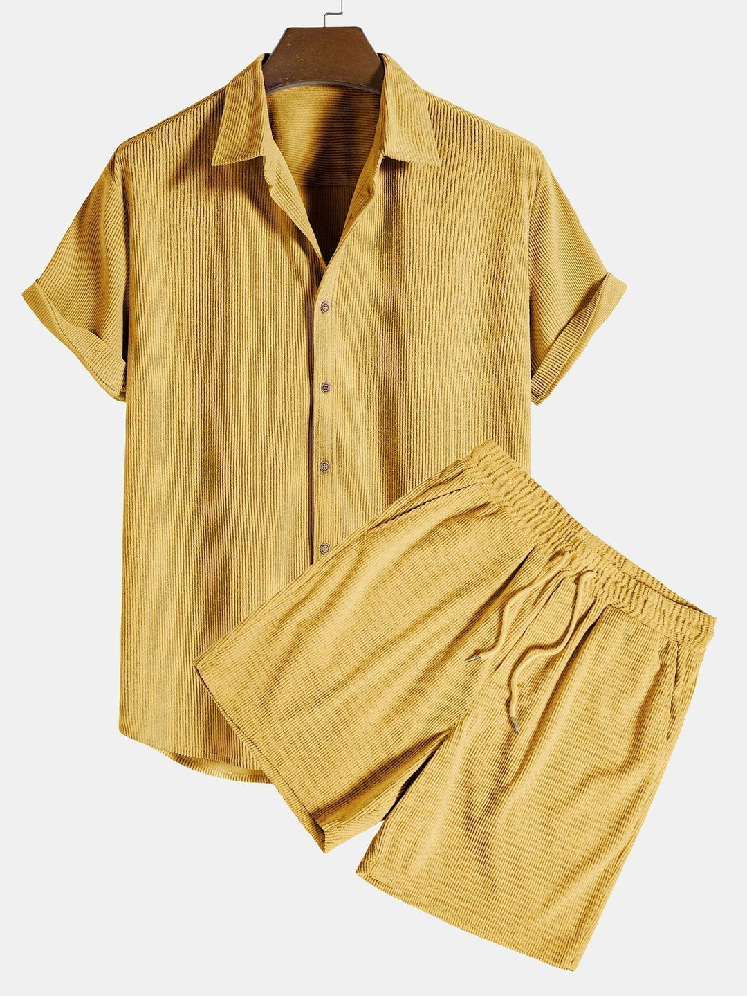 Patrick - Corduroy Shirt Set