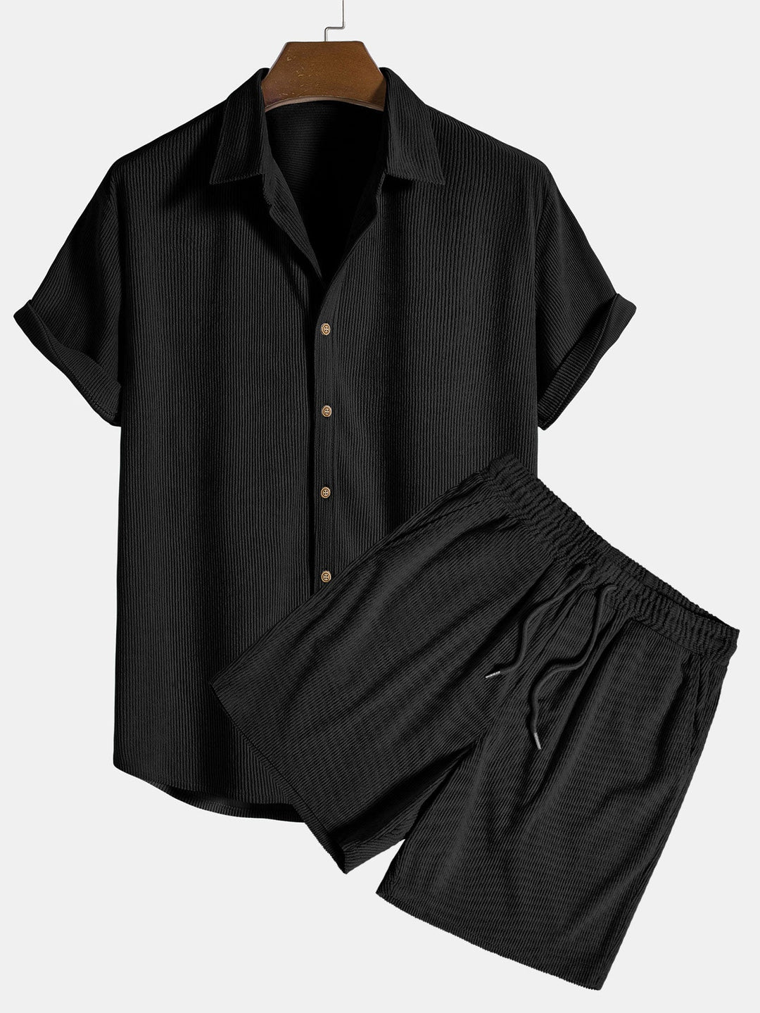 Patrick - Corduroy Shirt Set
