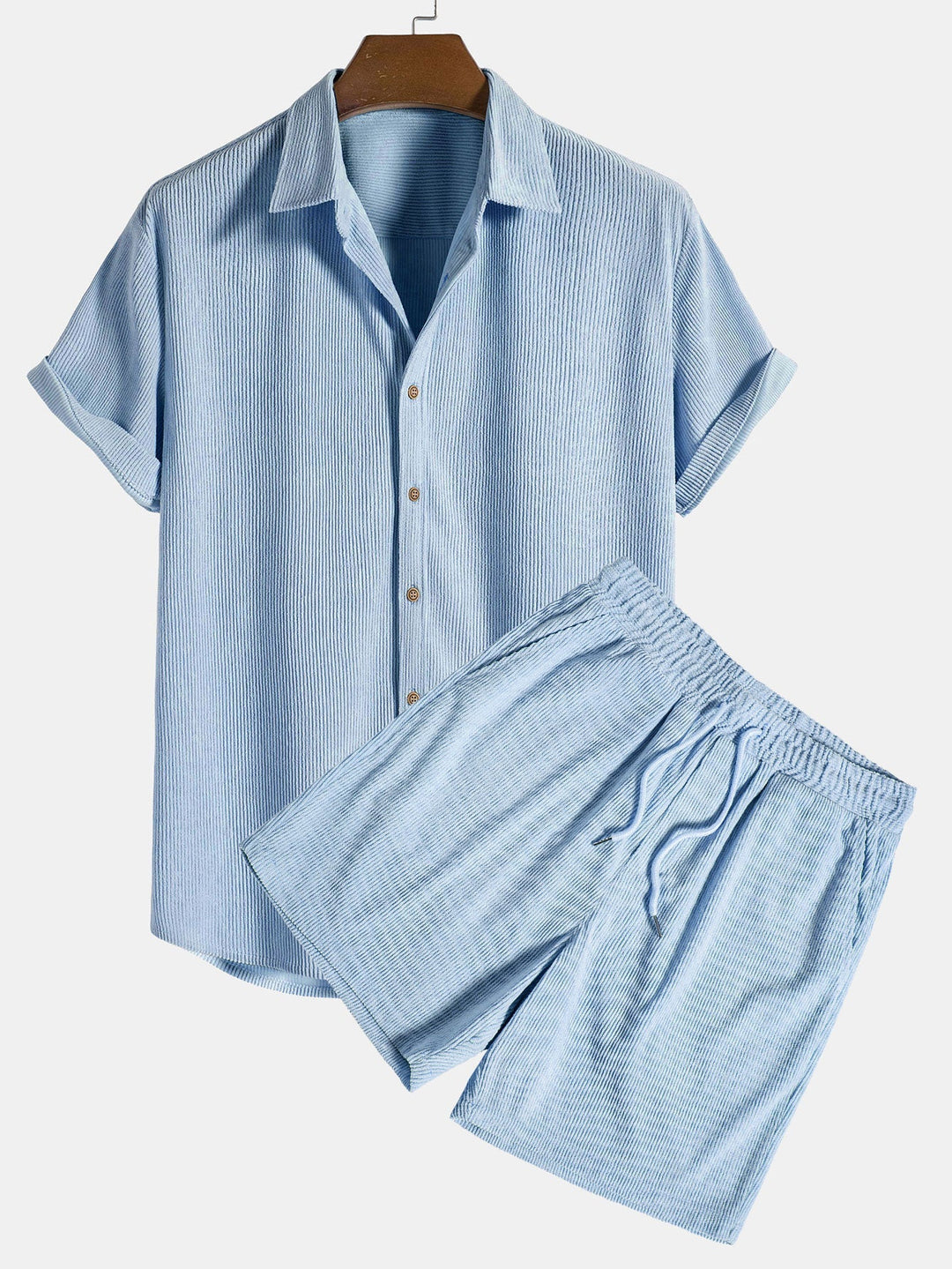 Patrick - Corduroy Shirt Set