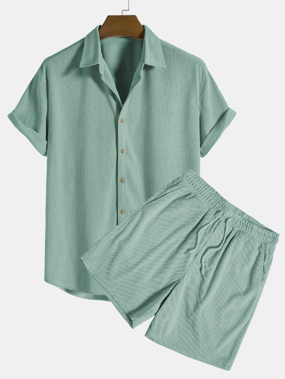 Patrick - Corduroy Shirt Set