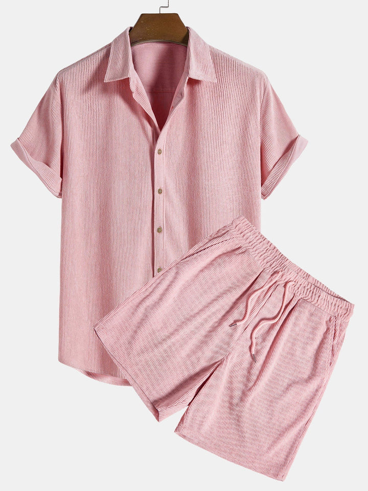 Joshua - Breathable Short-Sleeve Set