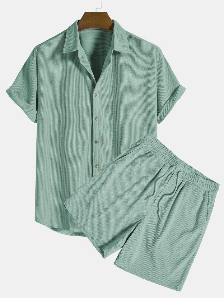 Joshua - Breathable Short-Sleeve Set