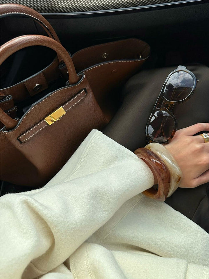 Ruby - Vegan Leather Shopper