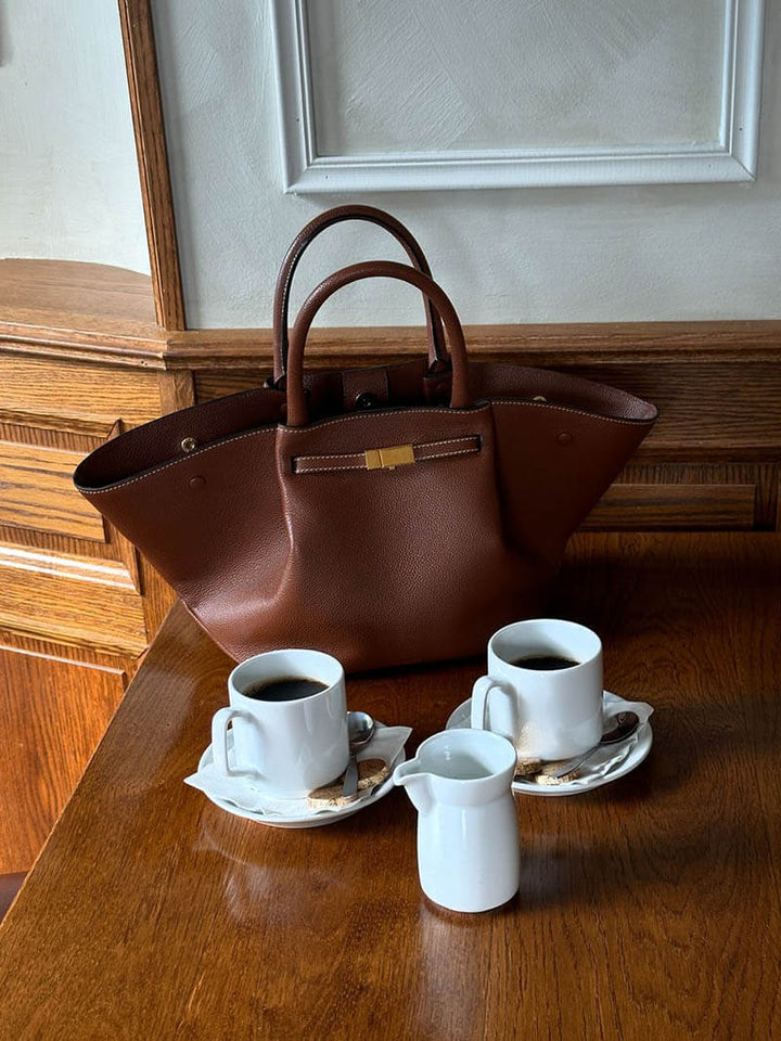Ruby - Vegan Leather Shopper