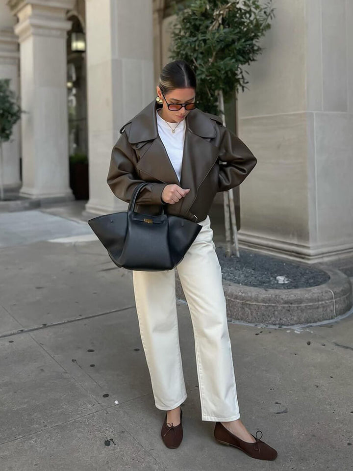 Ruby - Vegan Leather Shopper