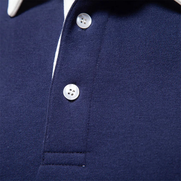 Finn - Flexible Soft-Blend Polo Sweatshirt